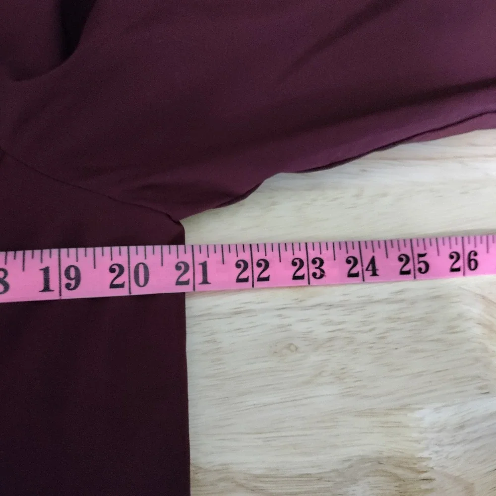 Banana Republic Mens Burgundy Full Zip Stretch Bomber Jacket‎ Small Maroon 2899